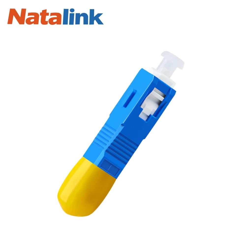 Natalink SC Male to ST Female  UPC Simplex Optical Fiber Connector for FTTH Red Light Pen OTDR Optical Power Meter Coupler