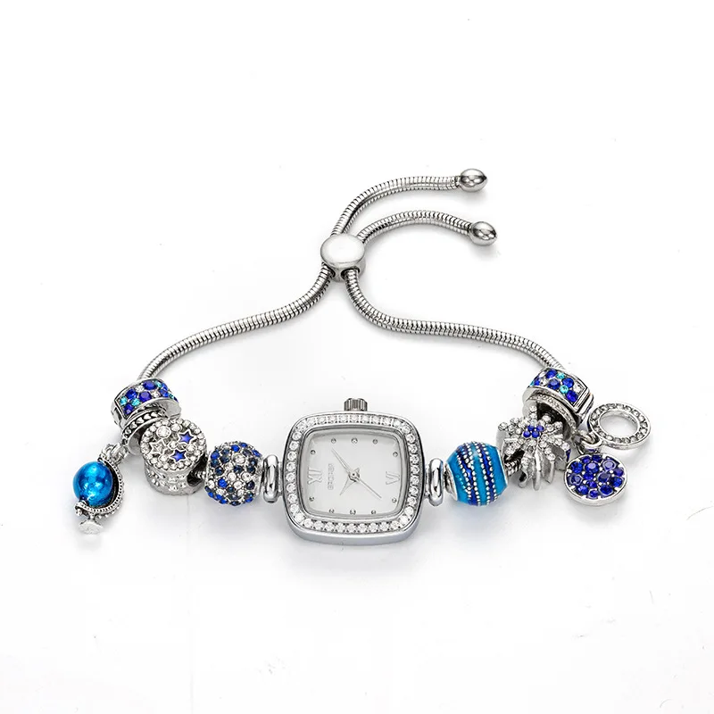 Rectangular Bracelet Watch, Affordable Luxury Women'S Watch, High-End Student Quartz Watch Accessory, Women'S Trendy Watch.