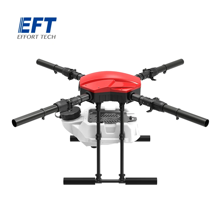 Original EFT E410P 10L 10KG 35mm Hobbywing X8 Agriculture Pesticide Spray Spread Vehicle White Red Frame