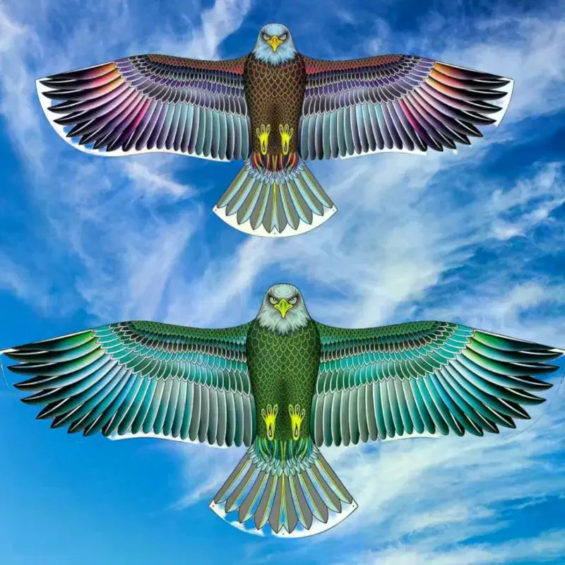 Bird Scaring Device, Yard Garden Hawk Kite, Colorful Eagle Repellent, Flight Simulation