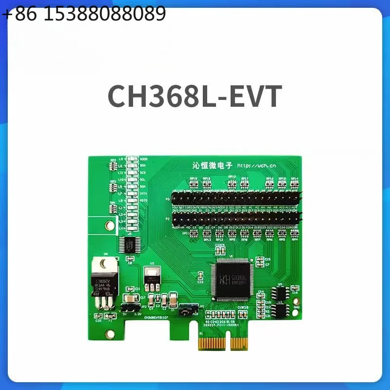 PCIe Development CH368 Development, Evaluation, and Learning Board PCIe Bus to 32-bit Local Bus Conversion