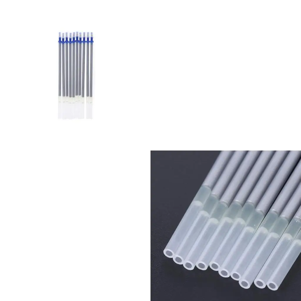 

10x Silver Refill Pen for DIY Leather Fabric Marking Sewing Craft Tool