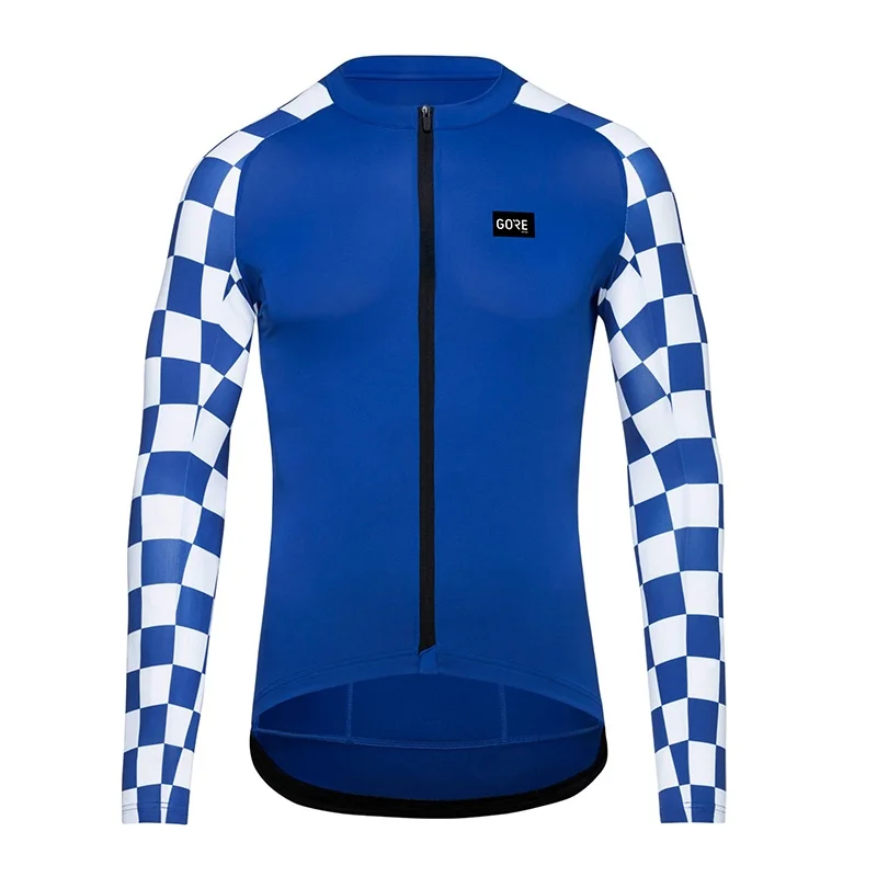 

Men's Long Sleeve Cycling Jersey Summer Autumn Quick Dry Racing Uniform Team Men's Cycling Sportswear Clothing
