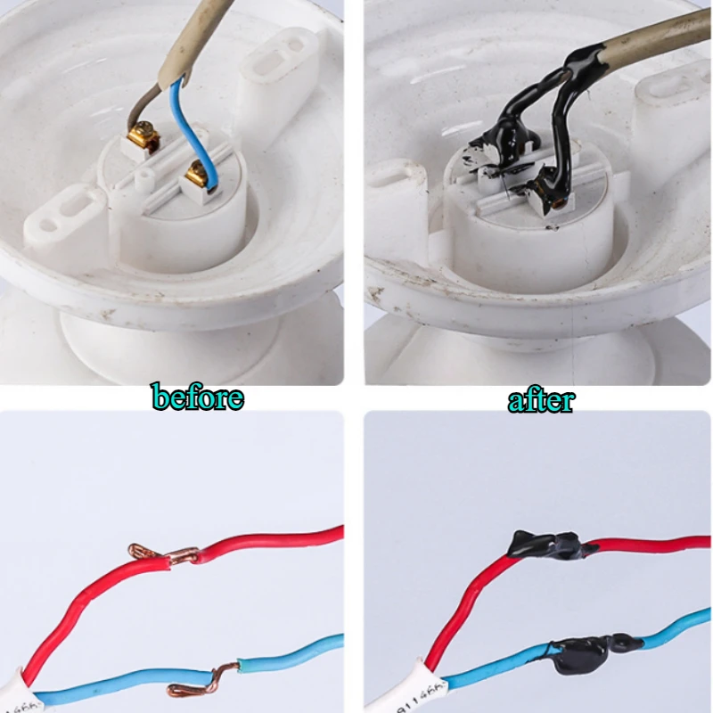 Nastro isolante impermeabile a filo liquido Circuito elettrico per automobili Adesivo ad alta temperatura ignifugo