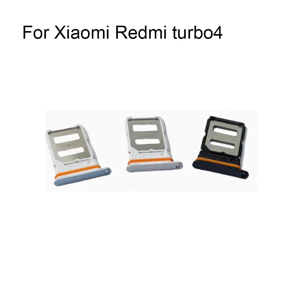 Para Xiaomi Redmi turbo4 nuevo soporte para tarjeta Sim probado bandeja ranura para tarjeta para Xiaomi Redmi turbo 4 piezas de repuesto