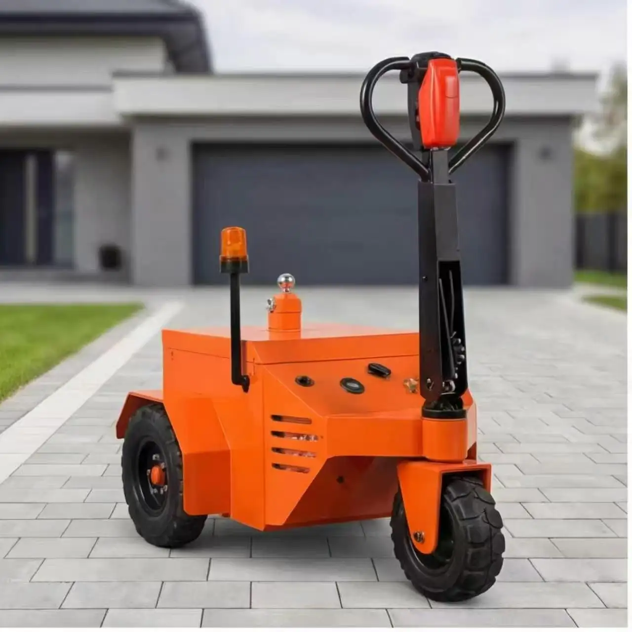 Electric Trailer Dolly 3.5t Capacity | 48V Lithium Battery Powered Trailer Mover With Electromagnetic Brake