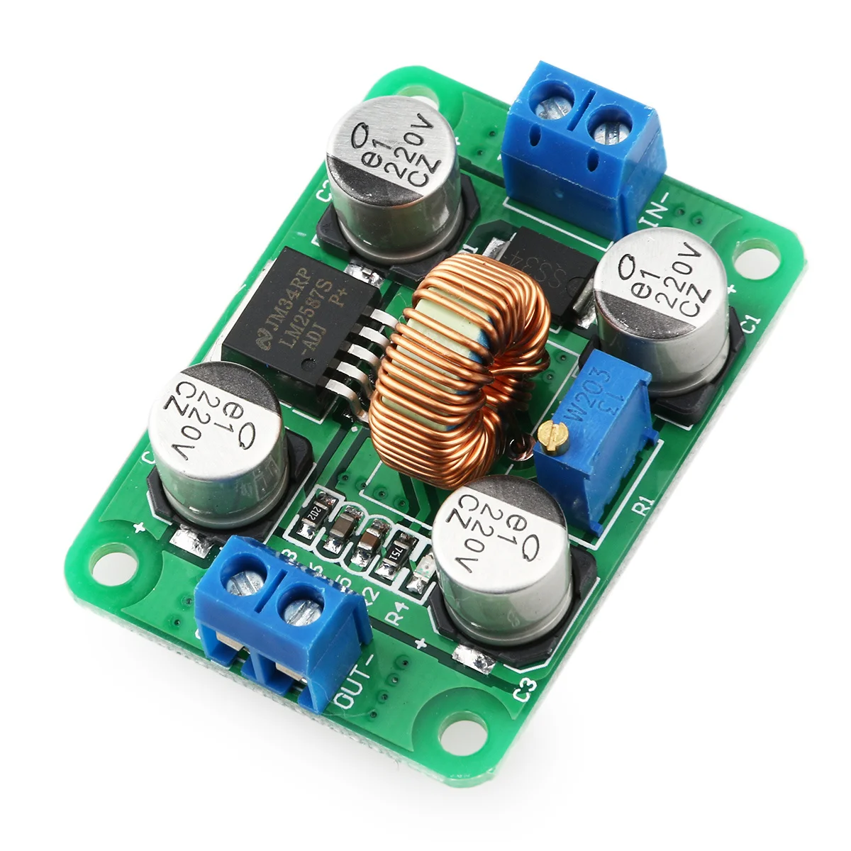 

Dc Dc Step Up Voltage Booster Converter Lm2587 Voltage Regulator Module 3.5 30V to 4 30V High Current Lm2587 Booster