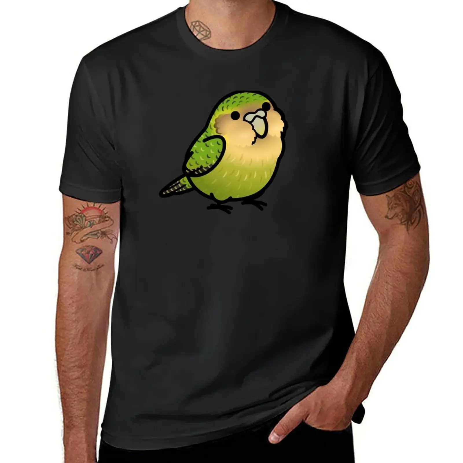 New Chubby Kakapo T-Shirt Short t-shirt boys animal print shirt custom t shirts oversized t shirts t shirt men