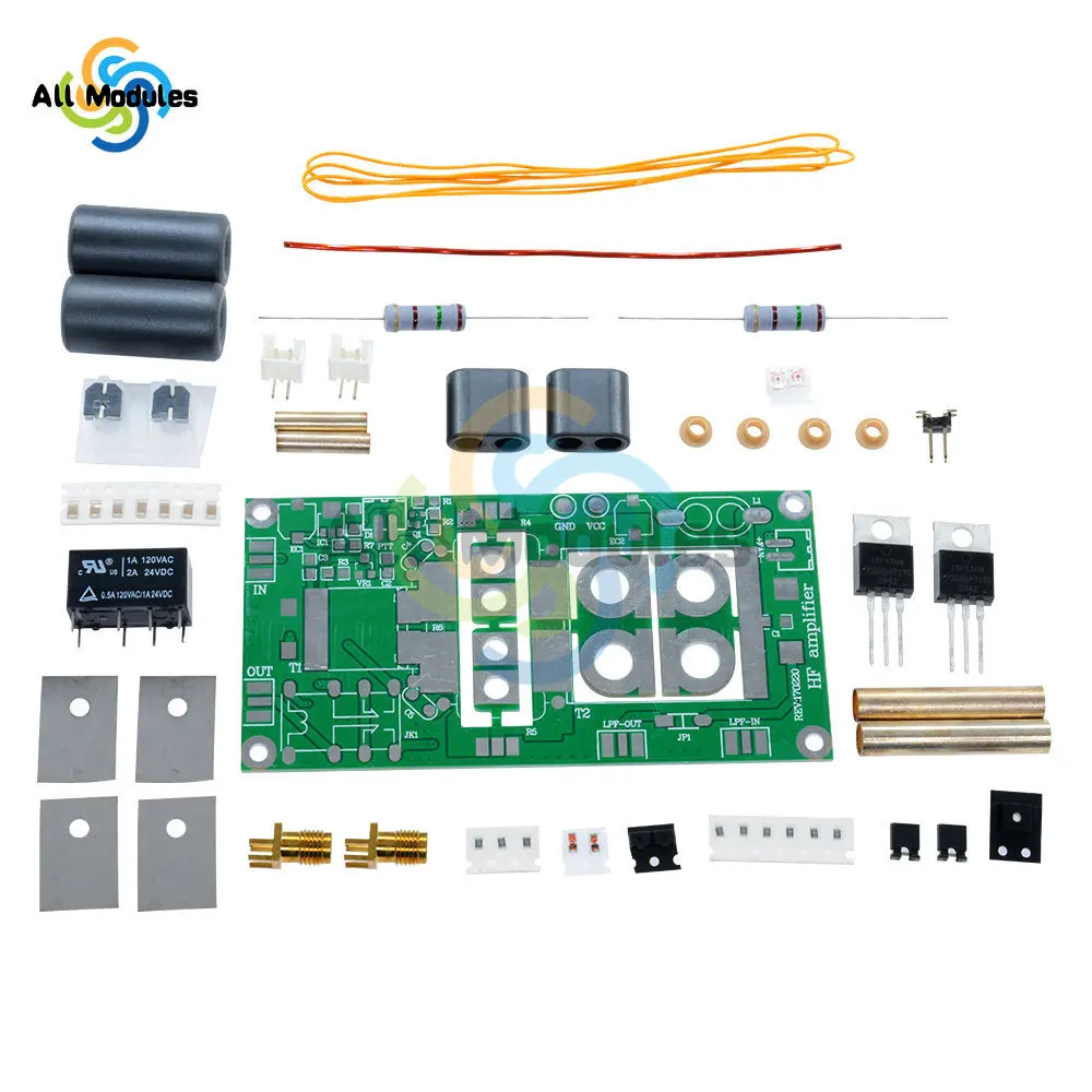 45W 70W SSB Linear HF Power Amplifier 3.5-30Mhz DIY Kits For YAESU FT-817 KX3 SMD Part Soldered Radio Transceiver Speaker Module