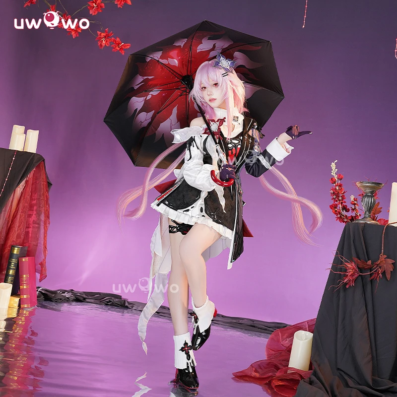 

UWOWO Evernight Cosplay Collab Series: Game Honkai: Star Rail Evernight March 7th Cosplay Costume S-XL Halloween Costume