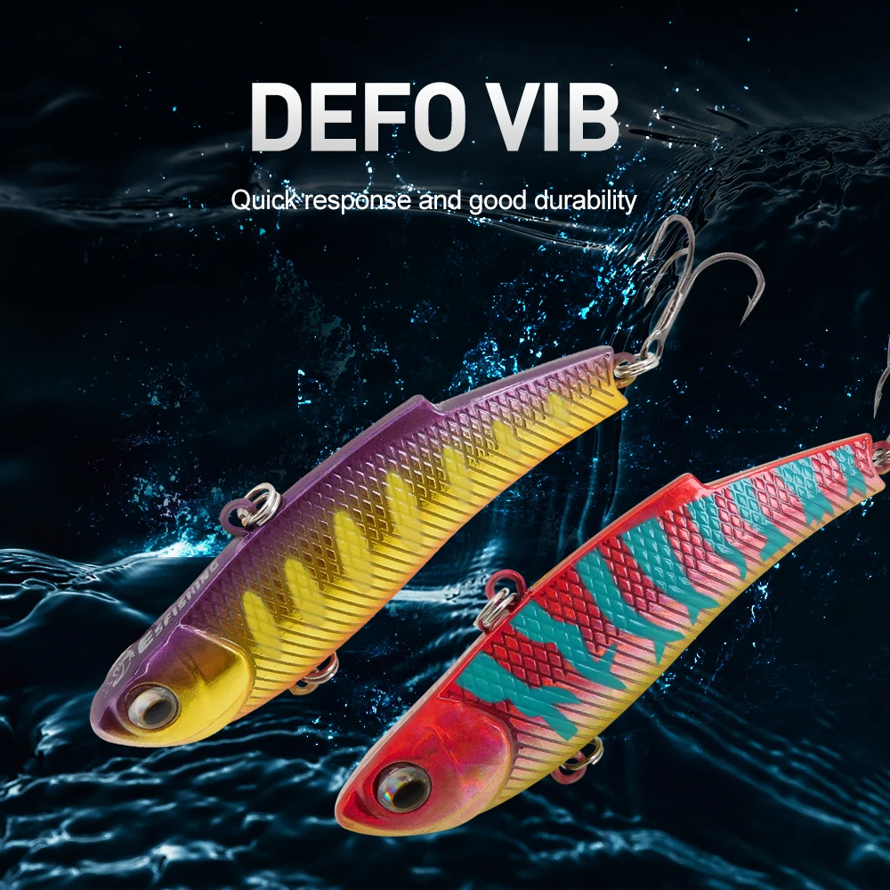 KESFISHING DEFO VIB – Señuelo vibratorio para hielo 7-9cm - imagen 4