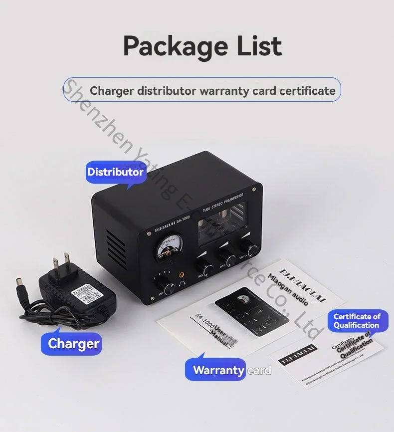 Excellent SA-1000 Fever Audio Lossless Switching Amplifier HiFi Amplifier Audio Electronic Tube Tone Pre Stage Gallbladder 20HZ-