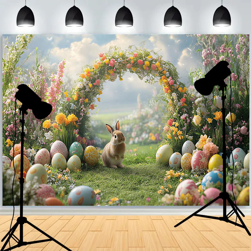 Birthday-Themed Festive Atmosphere Balloons Photography Background Celebratory Scene Portrraits Studio Backdrops AE-87