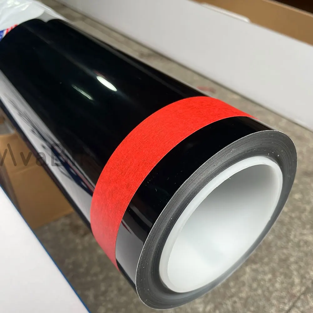 1.5x2/3/4M PPF Auto-Repair Anti Scratch Black TPU PPF Car Paint Protection Film Self Healing TPU Clear 7.5MIL 7 year life