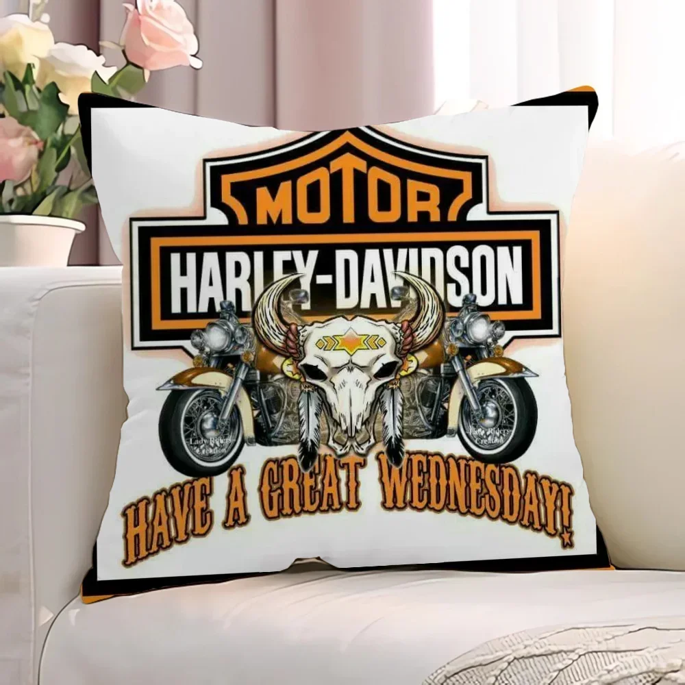 H-Harley-DavidsonS Pillowcase Decorative Cushions for Sofa Fall Decor Body Pillow Cover 40x40 Cushion Covers Sleeping Pillows