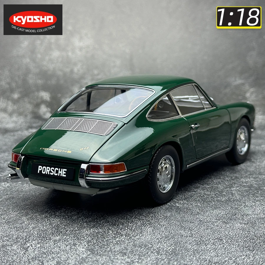 KYOSHO 1/18 scale New Porshe 911(901) 1964 Car model Metal Holiday gift Collection Die cast model Classic Porsche