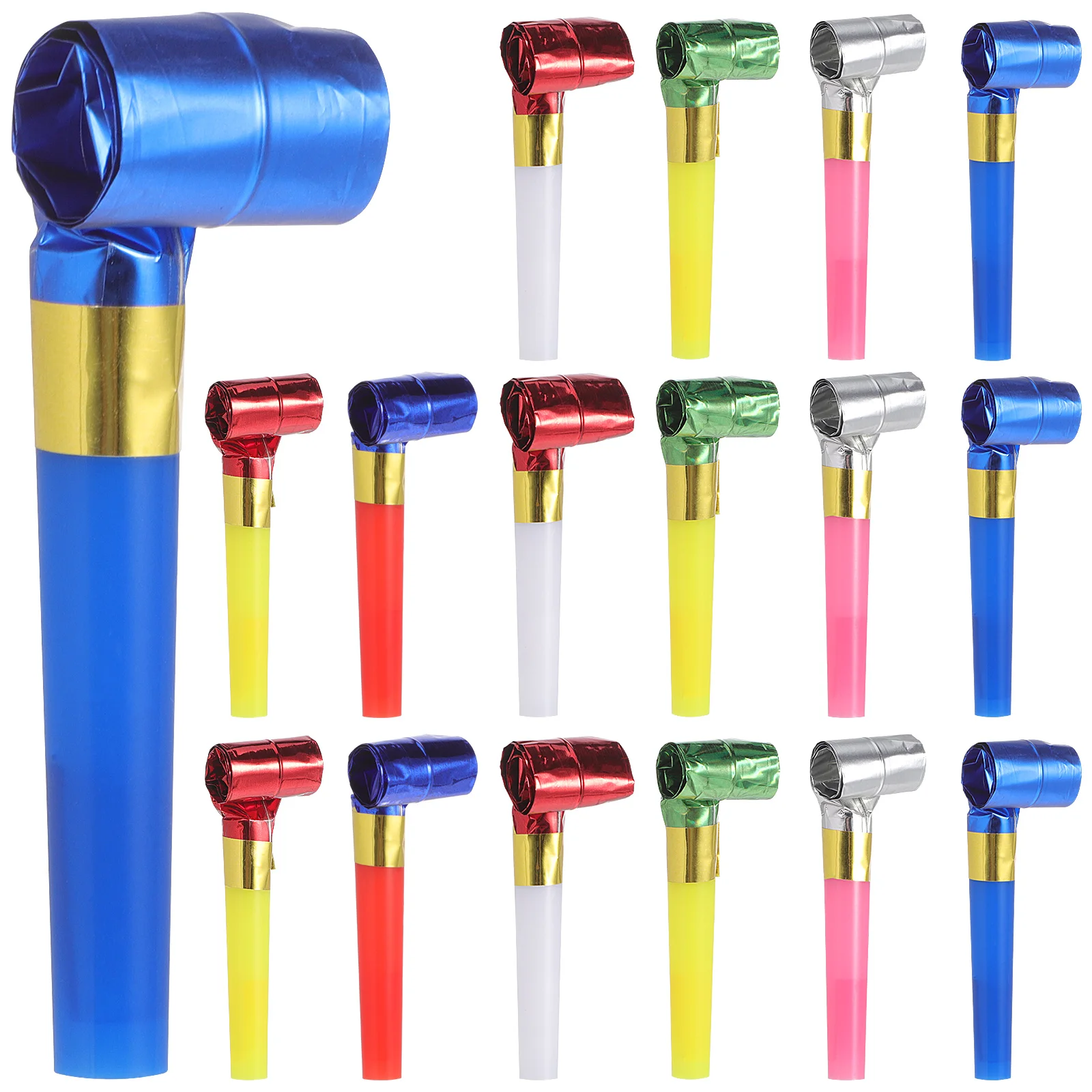 

20pcs Children Whistle Colors Kids Toy Birthday Favor Party Noise Maker Noise Maker Fun Party Blowouts Gathering