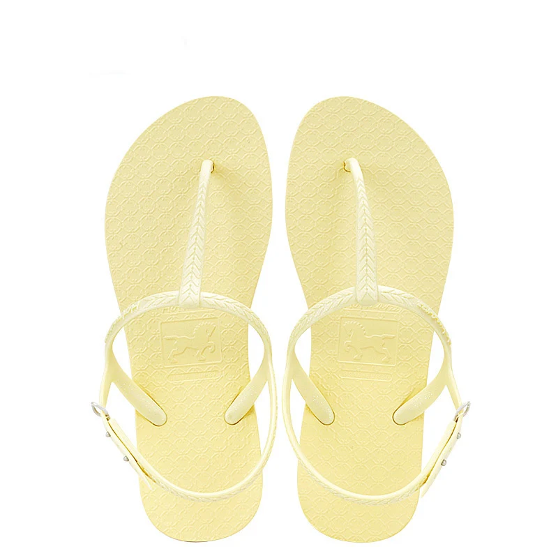 2025 New Starfish Rhinestone Non-slip Sandals Women\'s Fashion Trend Wearing Flip Flops Sandals Beach Shoes Flat Roman Sandals