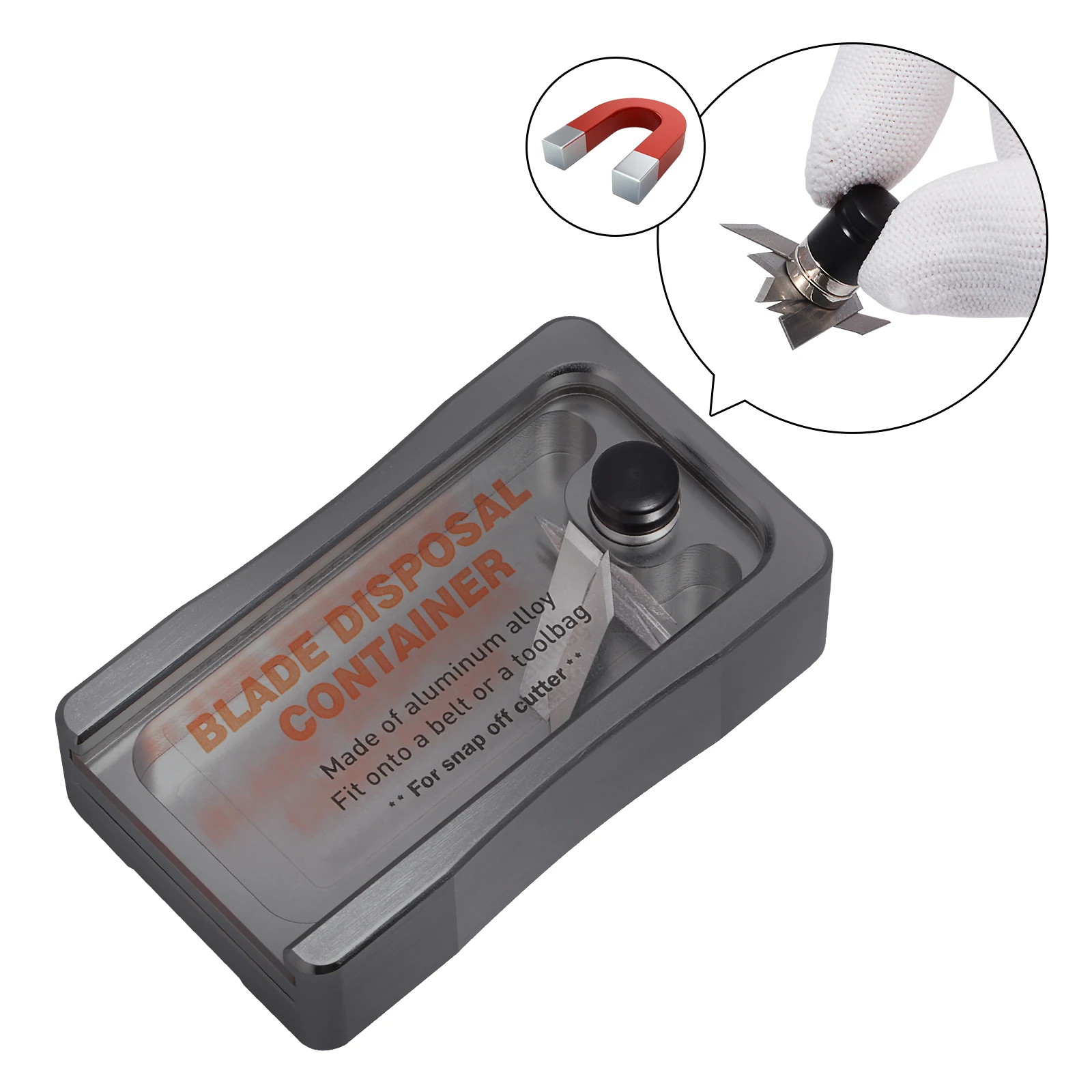 EHDIS-contenedor de eliminació - Hobby Knife Blade reseña y precio