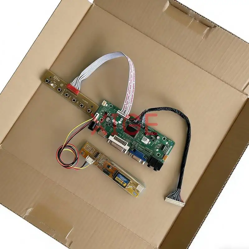 

Matrix Controller Drive Board Fit LQ150X1LB HT15X34 CLAA150XH01 LQ150X1LH 1024x768 1024*768 HDMI+DVI+VGA 1-CCFL LVDS 30-Pins Kit