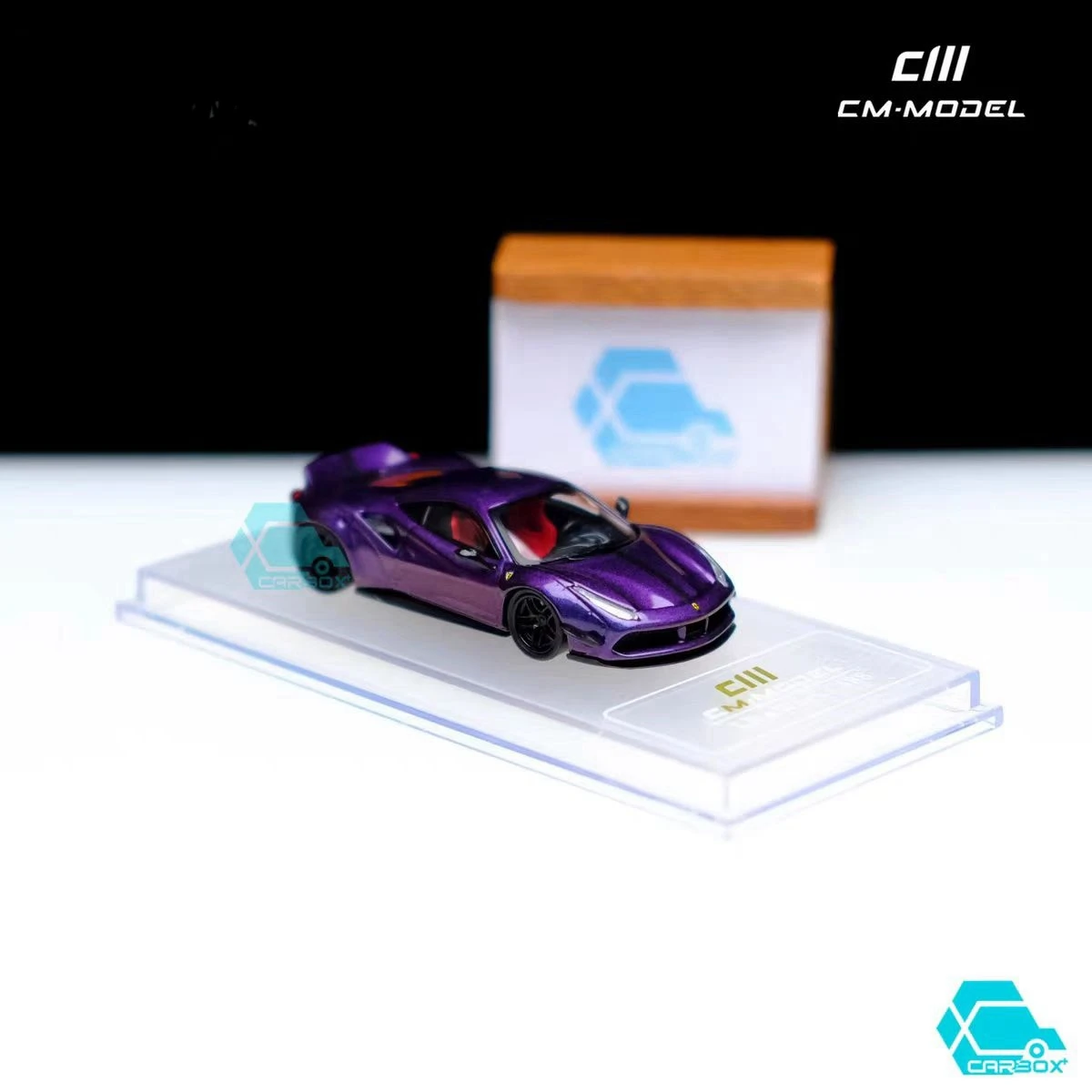 

CM Model 1:64 alloy car model LB488 wide-body chameleon