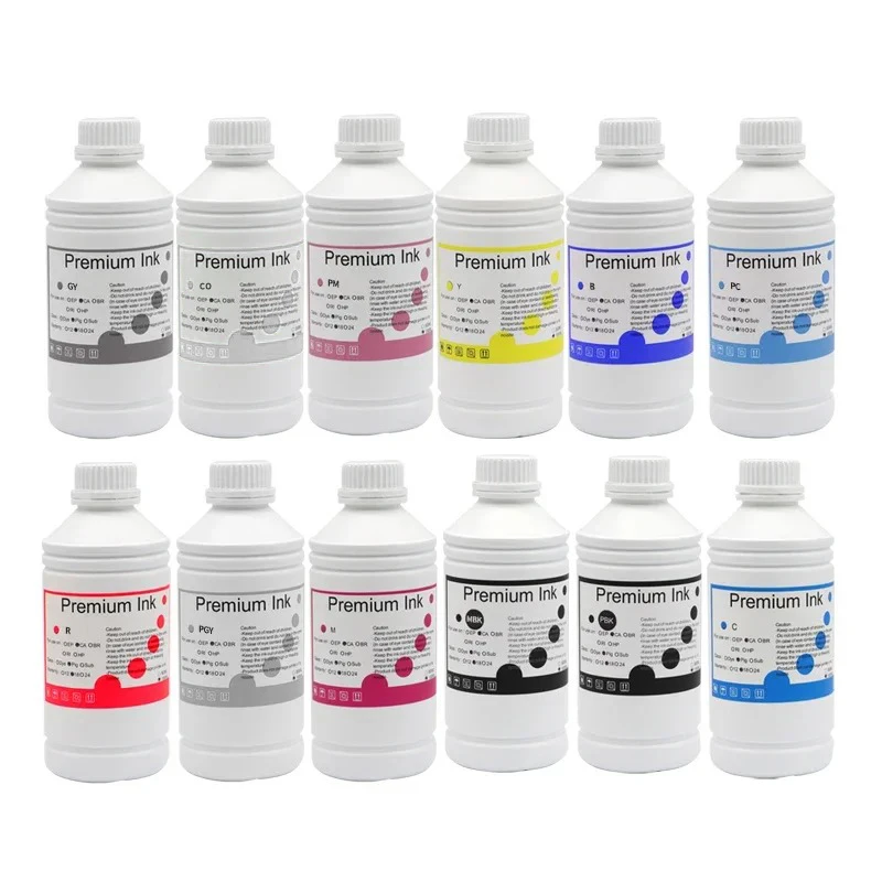 Imagem -03 - Tinta do Pigmento para a Impressora de Canon Pfi206 Ipf 6400 6450 6400s 6450s 6400se 1000ml