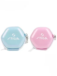 STIGA Hard Table Tennis Box Table Tennis Storage Box Portable Chain Ball for 4pcs table tennis ball