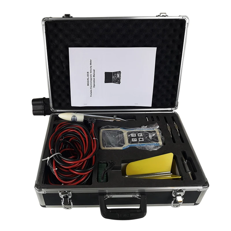 

Portable Ultrasonic Level Meter Instrument Water Flow And Velocity Sensor Transmitter For Measuring Water Levels