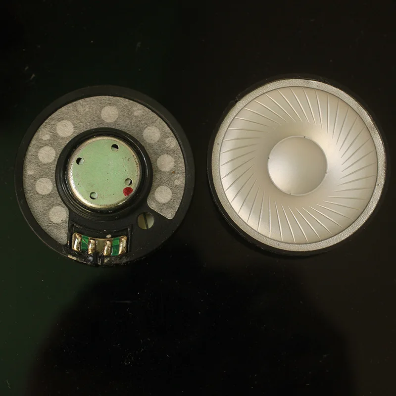 

Hifi 50mm Over Ear Headset Driver Headphone Speaker Unit 32ohm titanium aluminum alloy composite film Sound Good New 2pcs