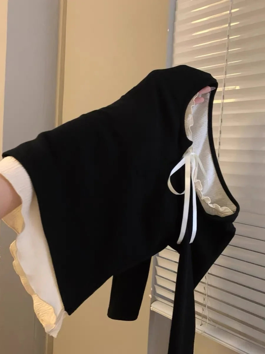 

Женская балетная футболка больших размеров Long Sve, весенняя внутренняя одежда, базовый слой для похудения, топ, дизайн для поездок на работу, Sle