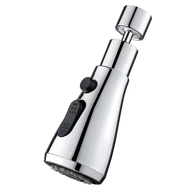 

3 In 1 Kitchen Faucet Extender Universal 360° Rotate Pull Out Kitchen Tap Multi-mode Strong Flushing Booster Kitchen Accessories