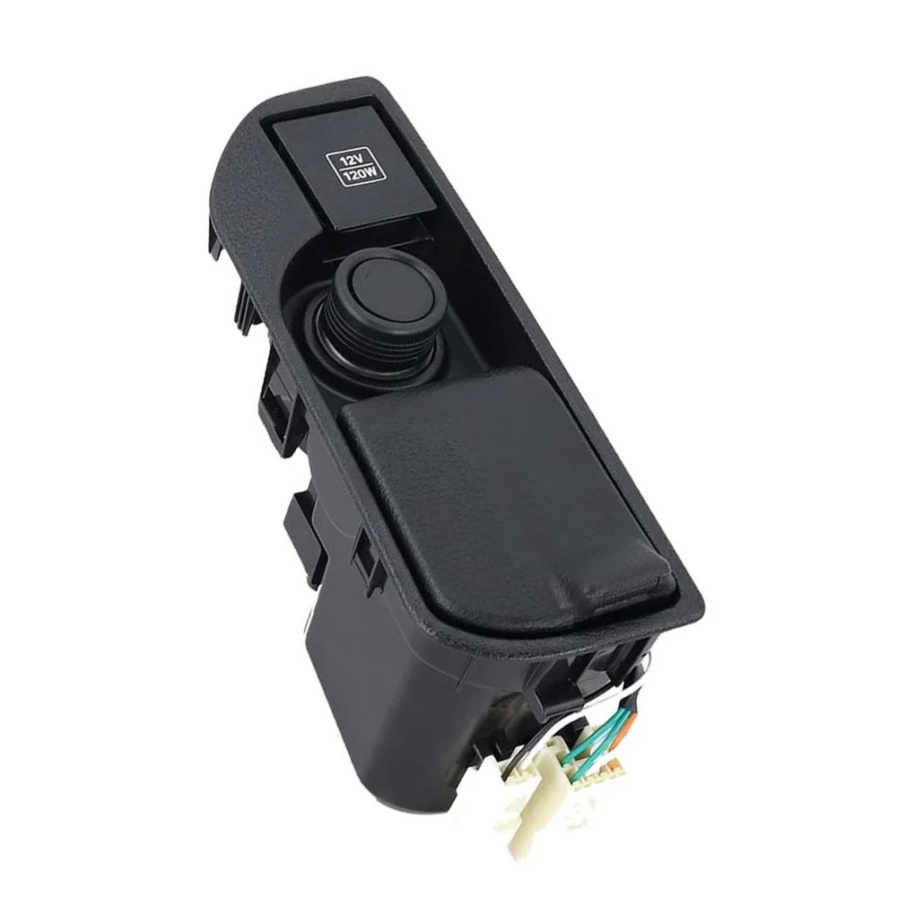 Car Center Console Charger USB Kit 7411035010B0 For Toyota For 4Runner 2003-2009 Black Socket Replacement Internal Switch