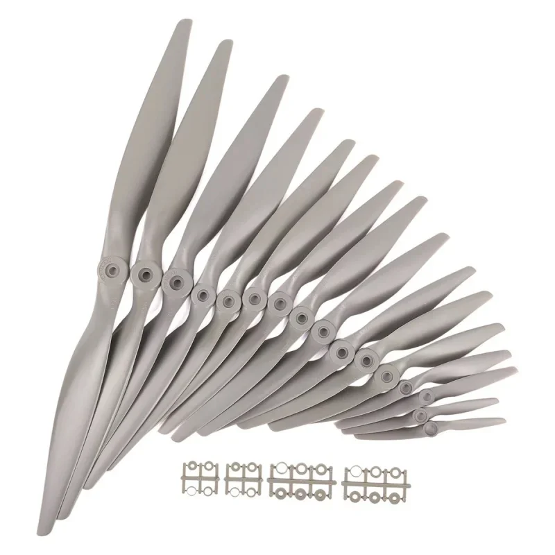 2Pcs APC Nylon Propeller Knife Horse Paddle 5x5/6x4/7x5/8x4/8x6/10x5/11x7/12x6/14x7/16x8/17x8 Props For RC Aerial Model Parts