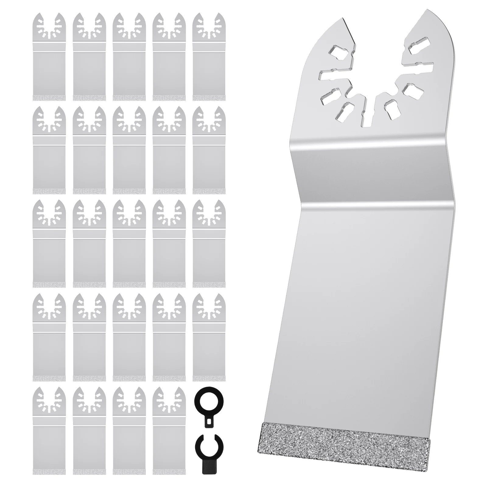 

3/25 шт. алмазные осциллирующие пилы, многофункциональные пилы для грубого шлифования, наполнители для плитки, керамики, электрические аксессуары, лезвие