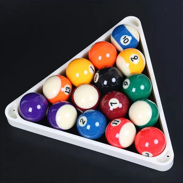 American 25/32/38/41/44/48/50.8/52.5/57.2mm pool balls billiard set and triangle frame