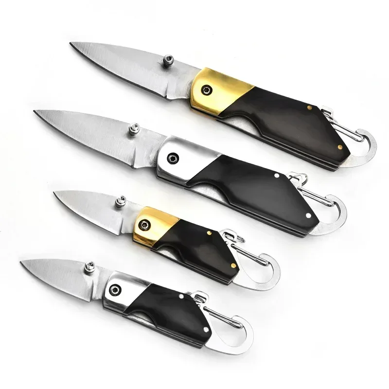 High Quality Self-defense Pocket Mini Knife Wilderness Survival Knife Outdoor Folding Knives Portable Knife EDC Sharp Knives