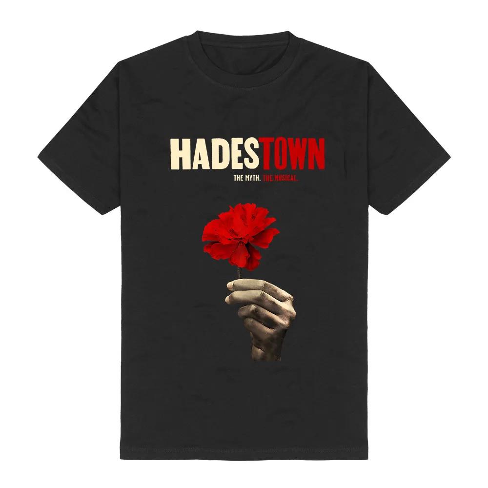 Hadestown: The Musical Tees Baumwoll-Kurzarm-Sommer-T-Shirts für Damen, lässiges Modedesign, Grafikdruck, Merch-Shirt, Unisex-Top – Detail 4
