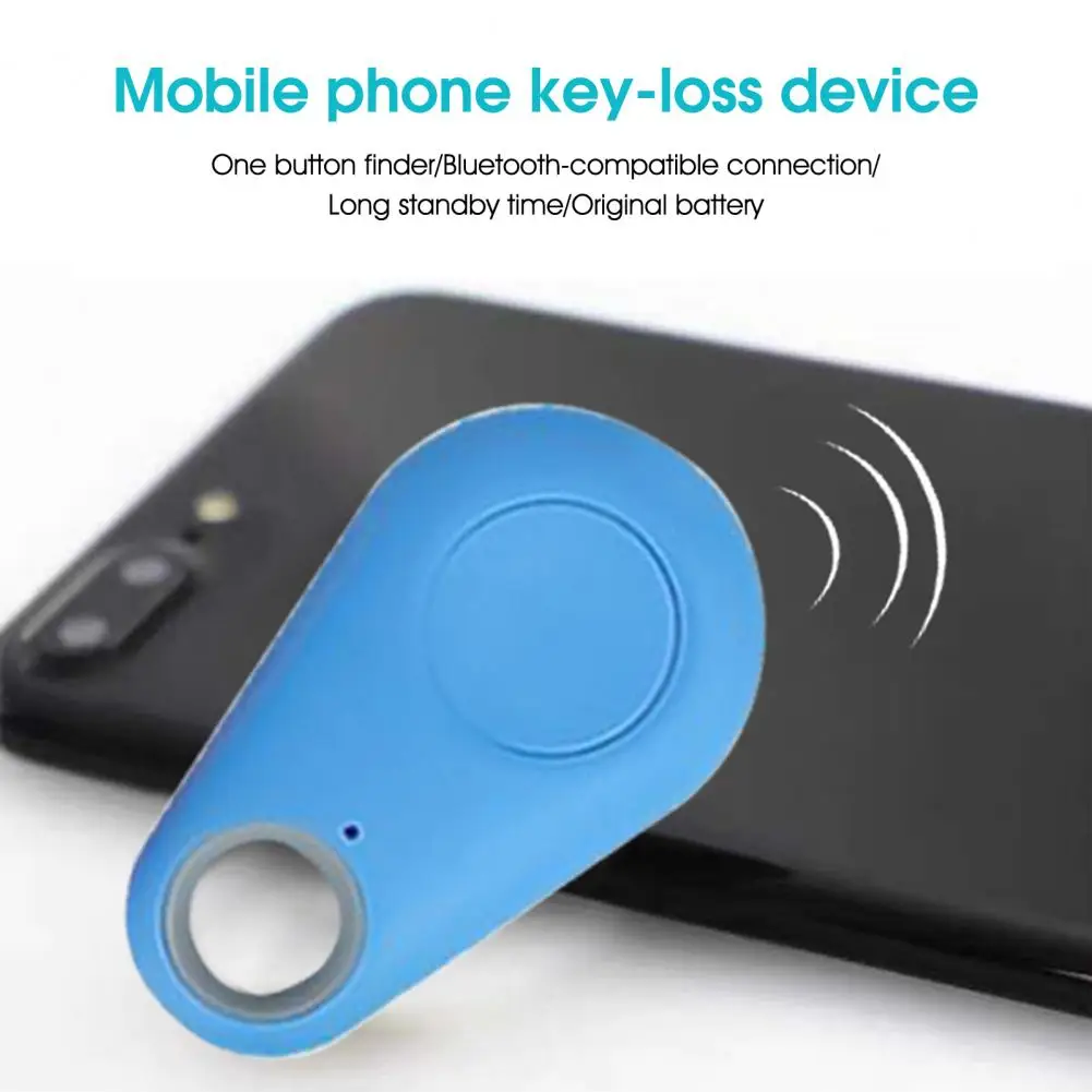 Mini Anti-Lost Tracker Portable Water Drop Precise Positioning Check Location Bluetooth-compatible Long Standby Key Locator