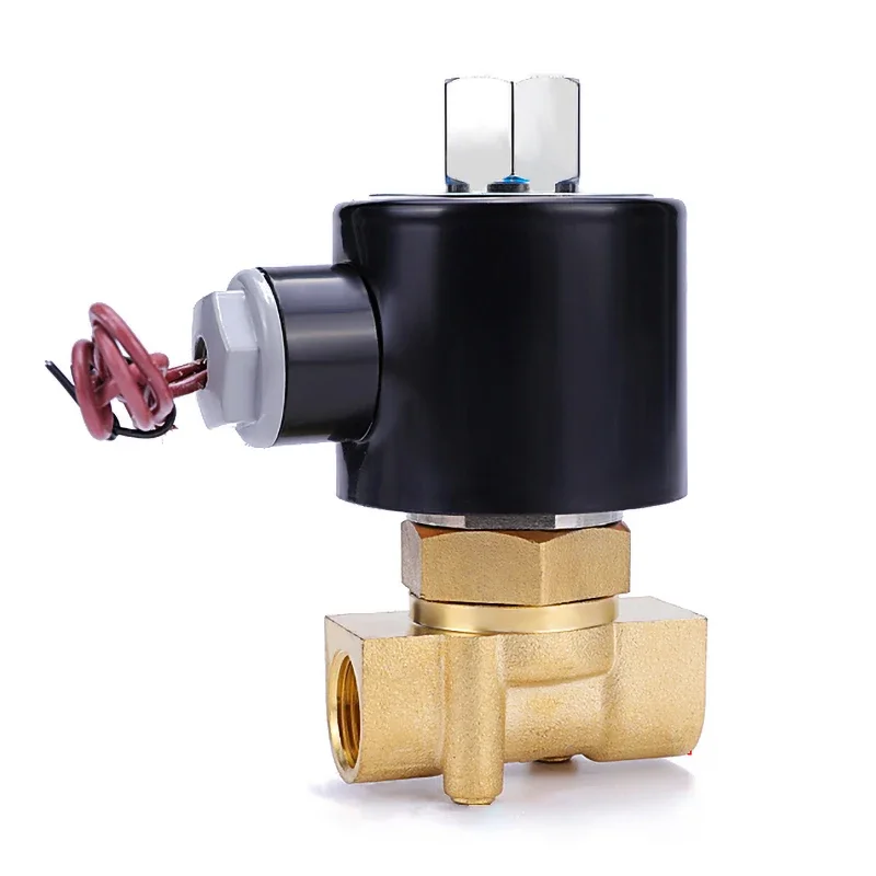 

3/8'' Normally Open Brass Solenoid Valve 24V 12V 220V 110V Water/Gas Solenoid Valves
