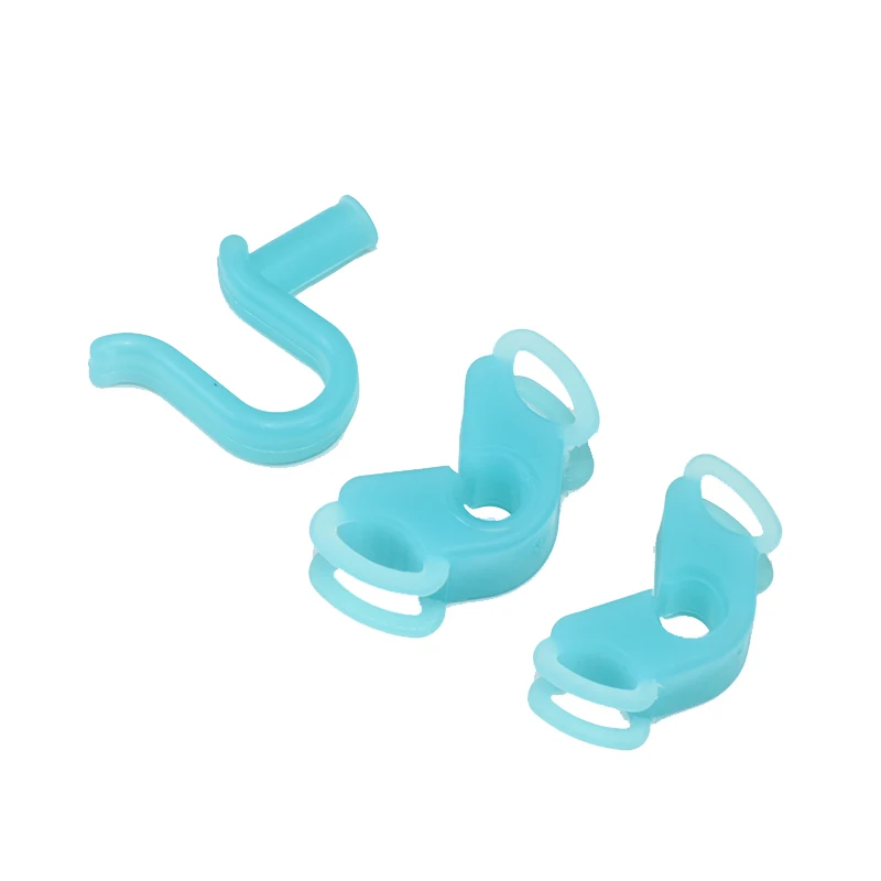 3pcs/set Mouth Prop Bite Dental Rubber Mouth Opener Retractor Dentist Materials Intraoral Supporting Device Dental Oral Hygiene
