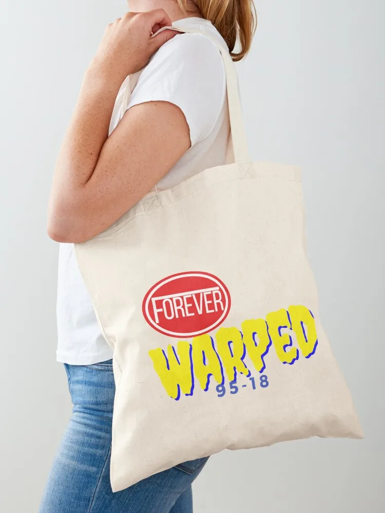 

Forever Warped Tote Bag Canvas bag for women Handbags Shopper bag tote