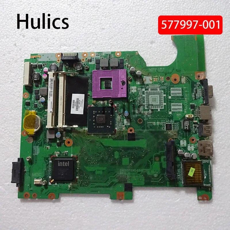 

Hulics б/у 577997 -001 для материнской платы ноутбука HP CQ61 G61 DA00P6MB6D0 GL40 DDR2 основная плата