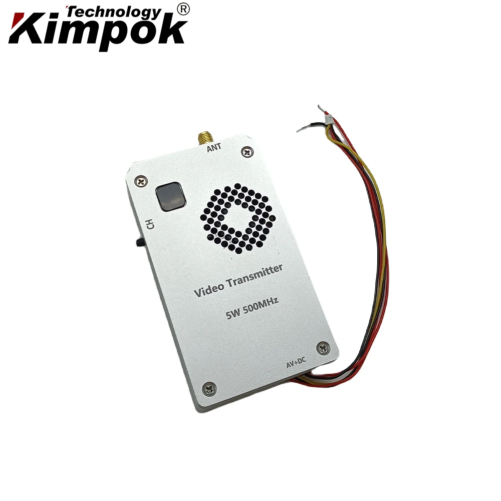 500Mhz 5W Fpv Vtx Wireless Video Transmitter and Receiver for Long Range Transmission