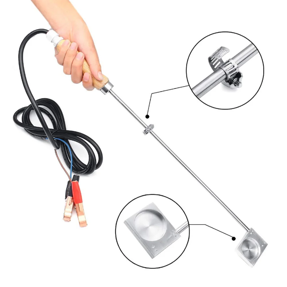 Oxalic Acid Heat Vaporizer For Varroa Mite Control Beehive Fumigation Device Stainless Steel Evaporator Bee Keeping Equipment