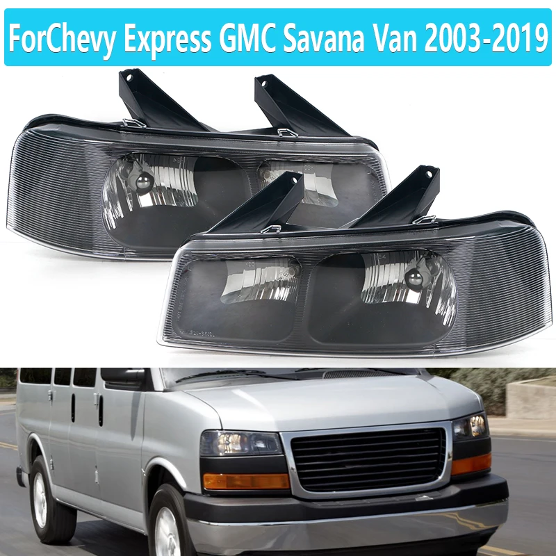 Para Chevrolet Express 1500 2500 3500 GMC Savana Van 1500 2500 3500 2003-2019 faro halógeno señal de giro señal de parada lámpara antiniebla
