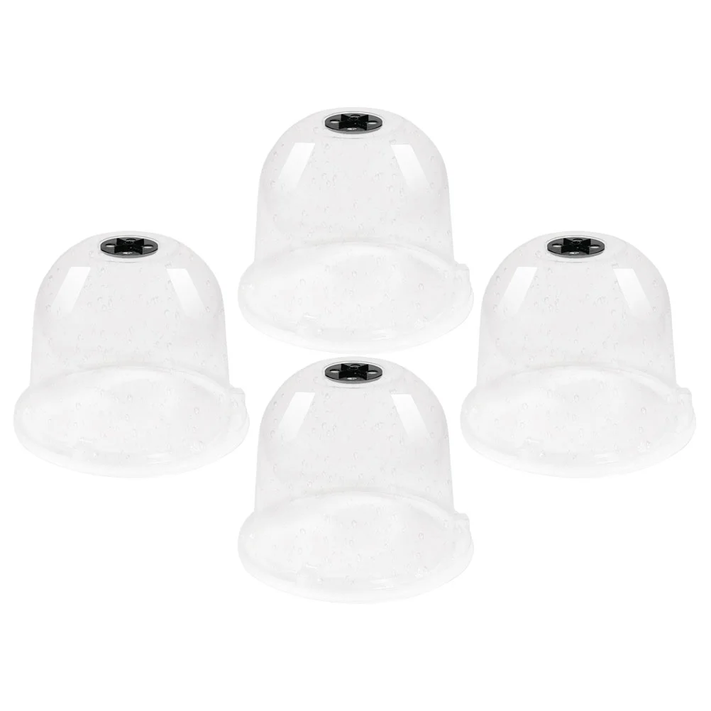 Garten glocke Glas Cloches wieder verwendbare Pflanzens chutz hülle transparente Garten glocke Glas Cloches Sämling Isolierung