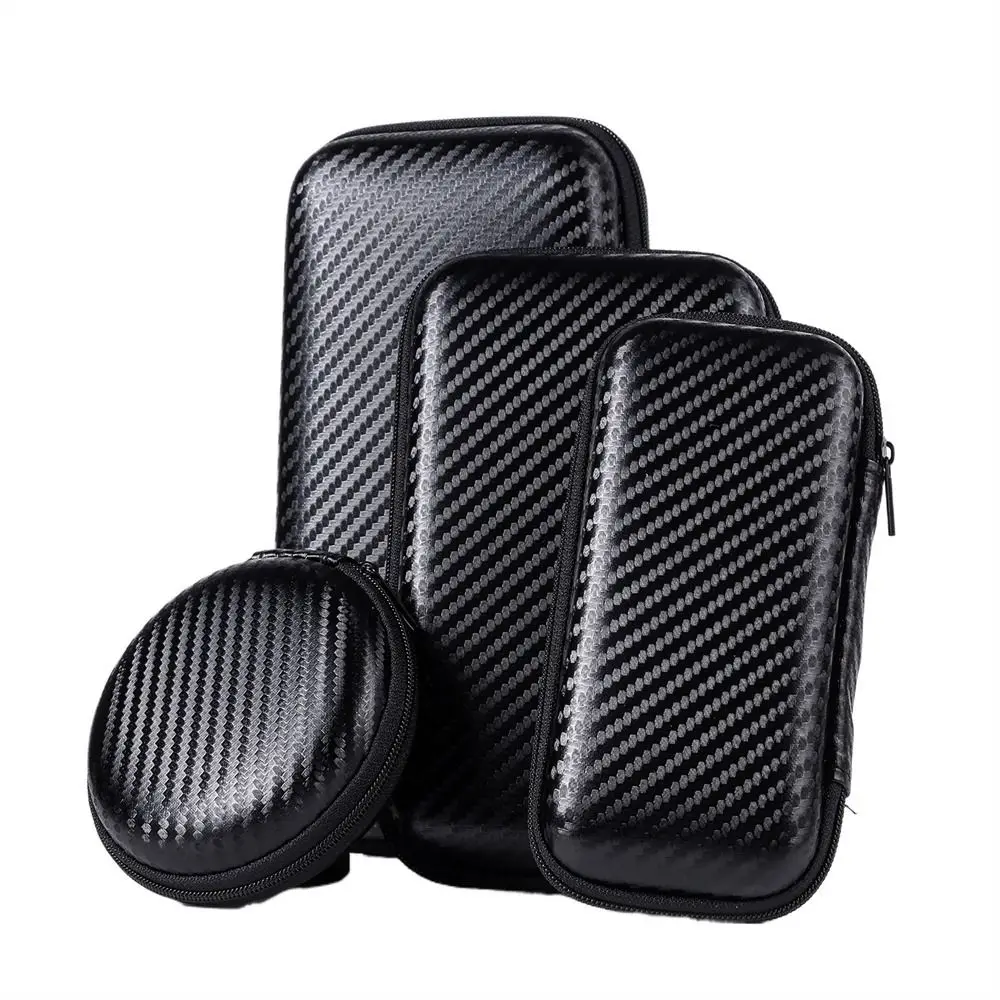 

Travel Case Headphone Mini Storage Zip Lock Case Mobile Hard Disk Case EVA Zipper Bag Data Cable Bag Charger Protection Bag