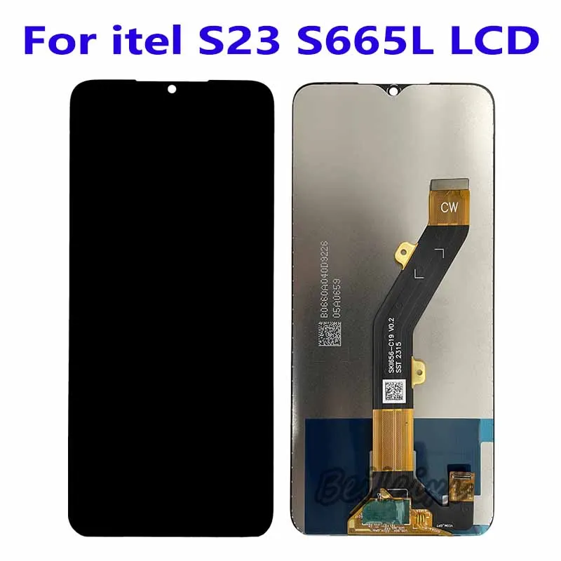 

For itel S23 S665L LCD Display Touch Screen Digitizer Assembly Replacement Accessory