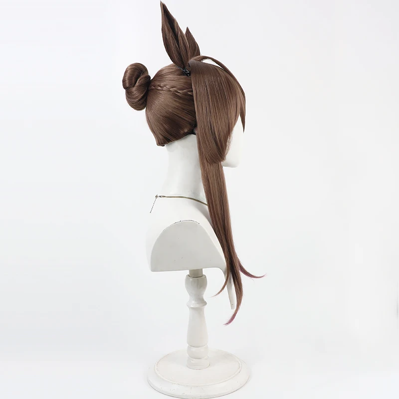 Game Pretty Derby Royce and Royce Cosplay Wig Roisu ando Roisu Cosplay Wig  brown Hair For Hallowmas Party Adult Women Men