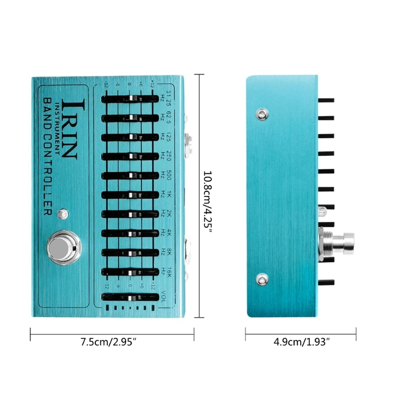 Pedali effetti per chitarra elettrica Distorsione/Overdrive/Delay/Riverberi/Tremolo/Compressore/Noise Gate Fuzz